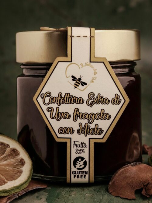 Confettura Extra di Uva Fragola con Miele
