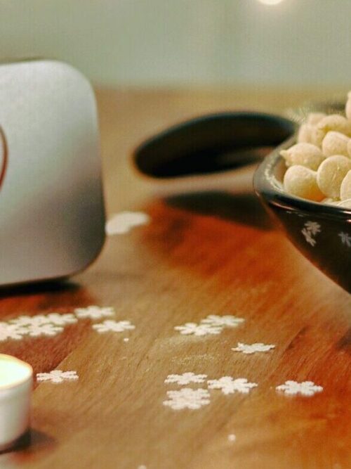 Caramelline al Miele in Cofanetto di Latta