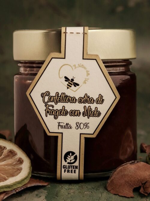 Confettura Extra di Fragole con Miele